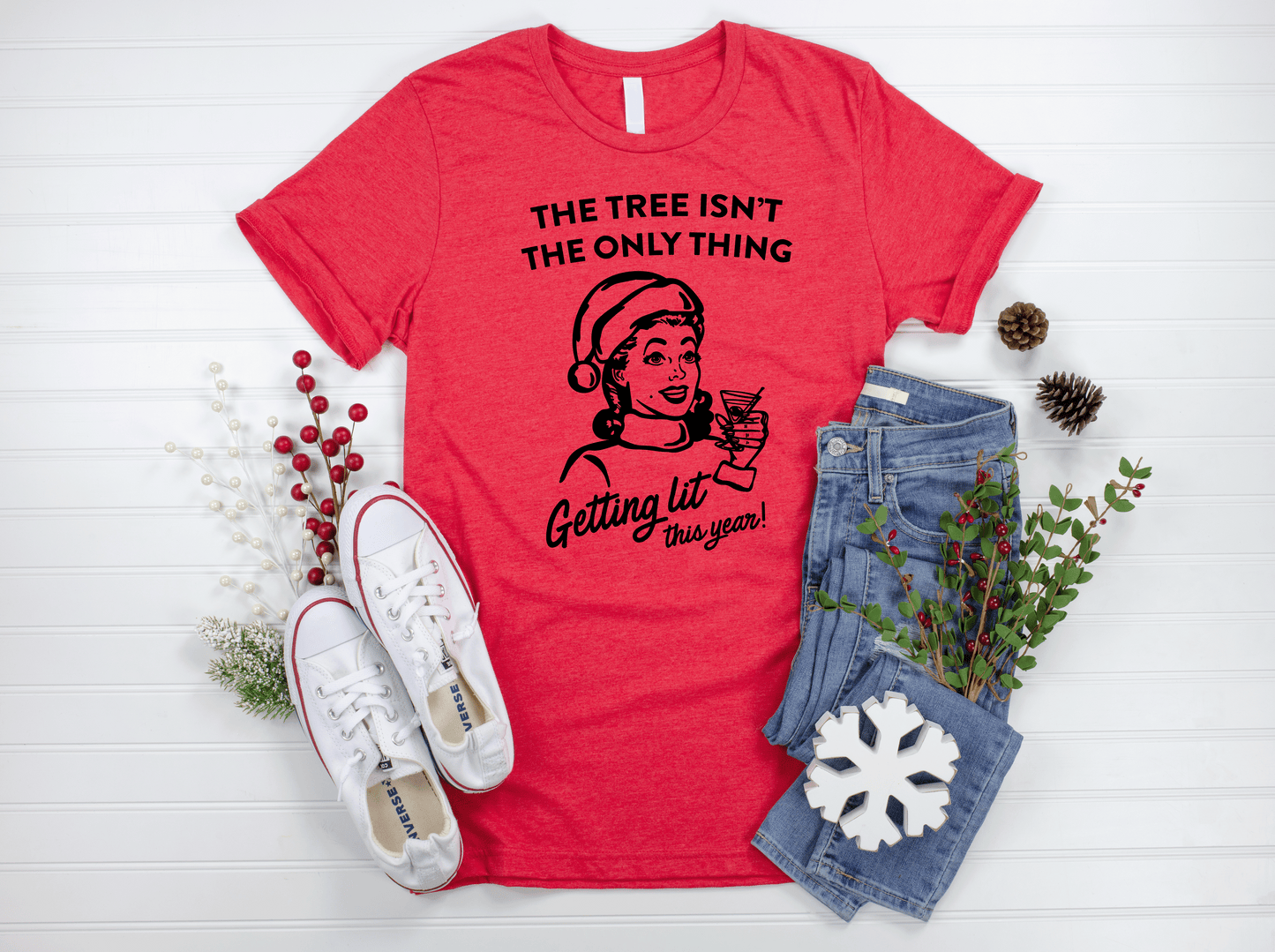 The Tree Isn't The Only Thing Gettin' Lit Tee