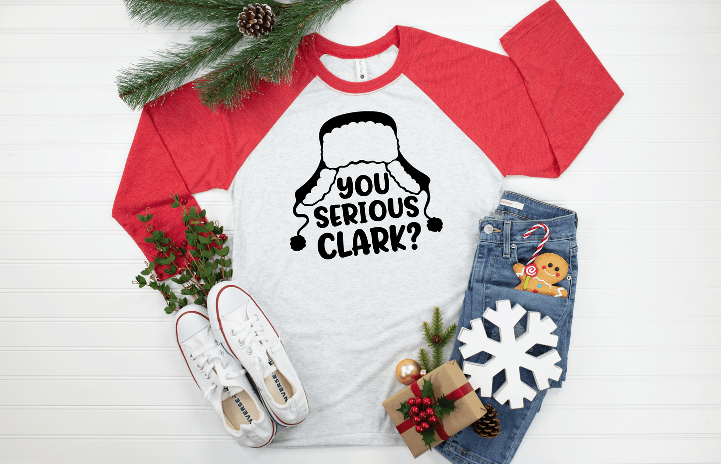 You Serious Clark Raglan