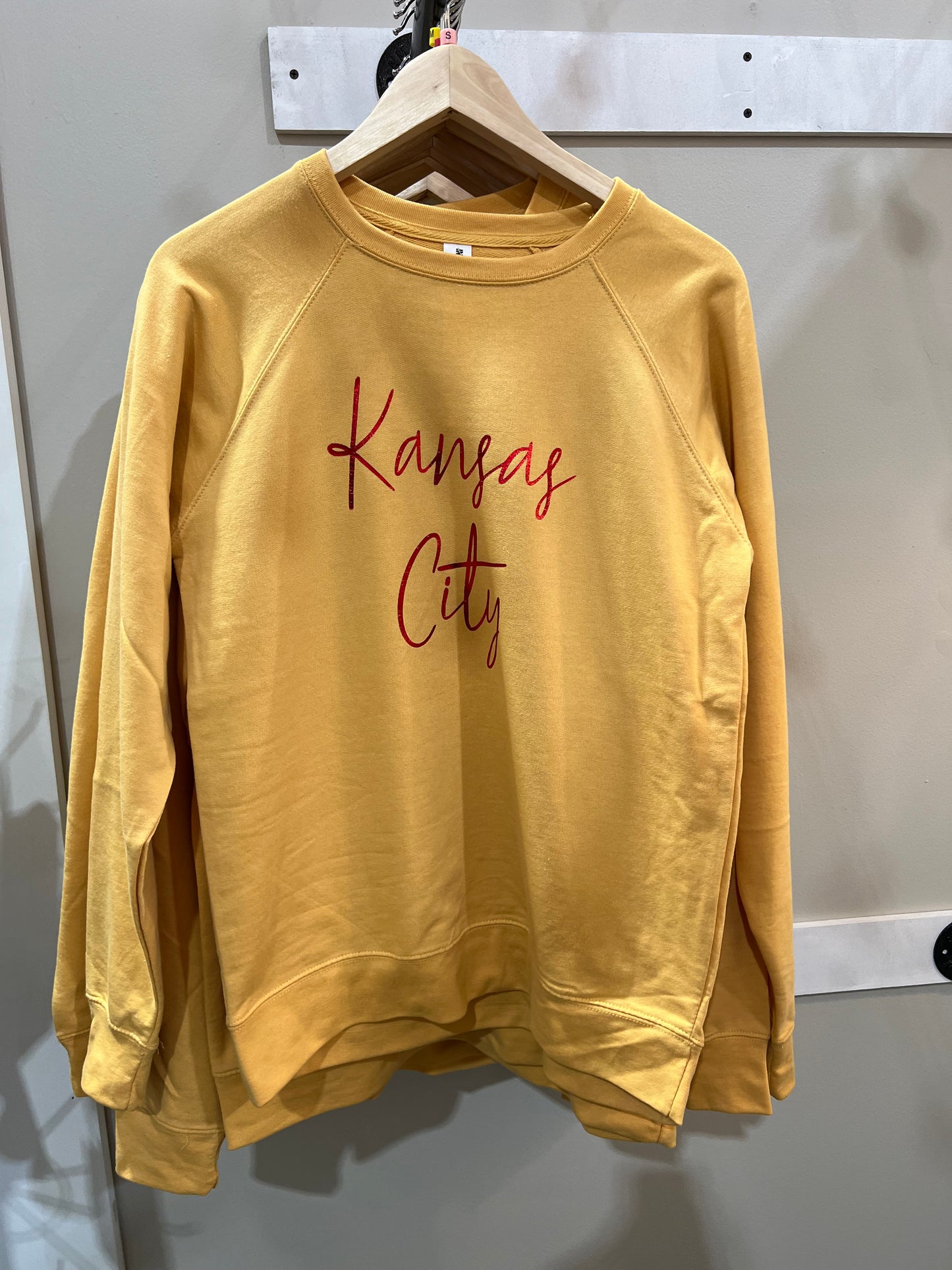 Gold Kansas City Sweatshirt--Unisex