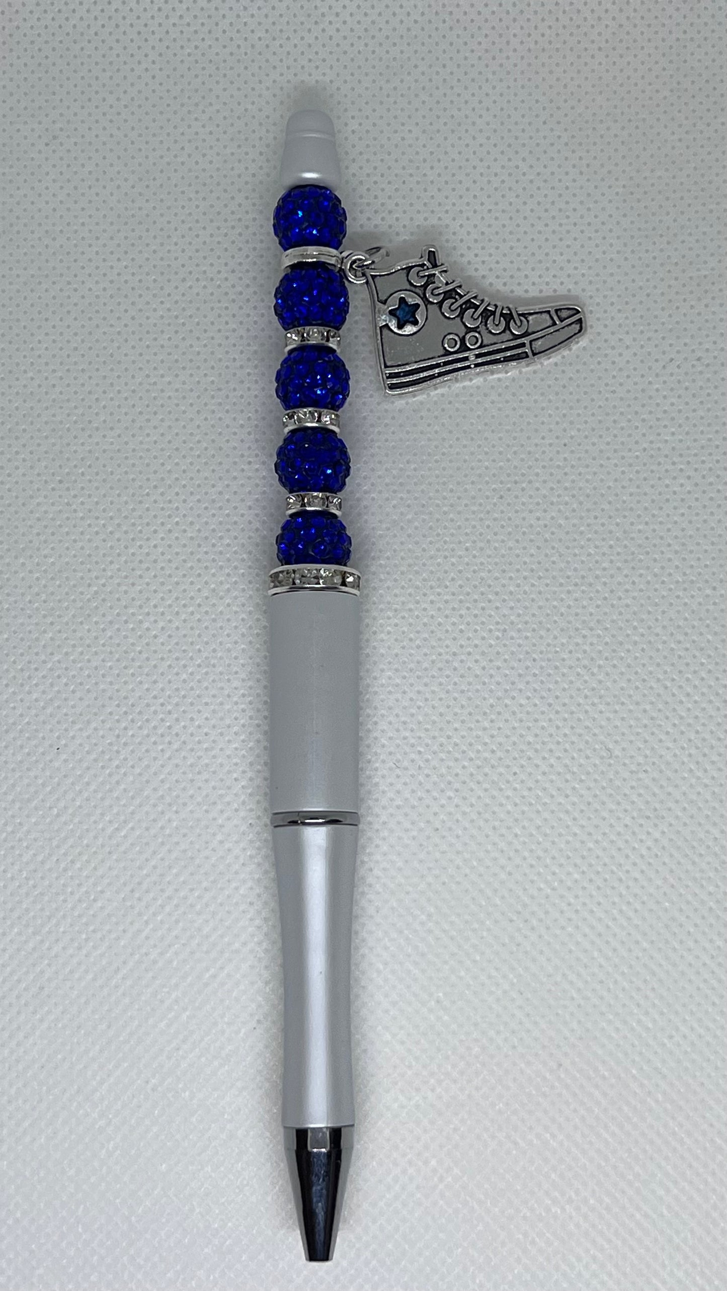 Chucks and Pearls Power Pen -- Blue Ink