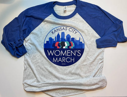 KC Women's March Raglan Tee