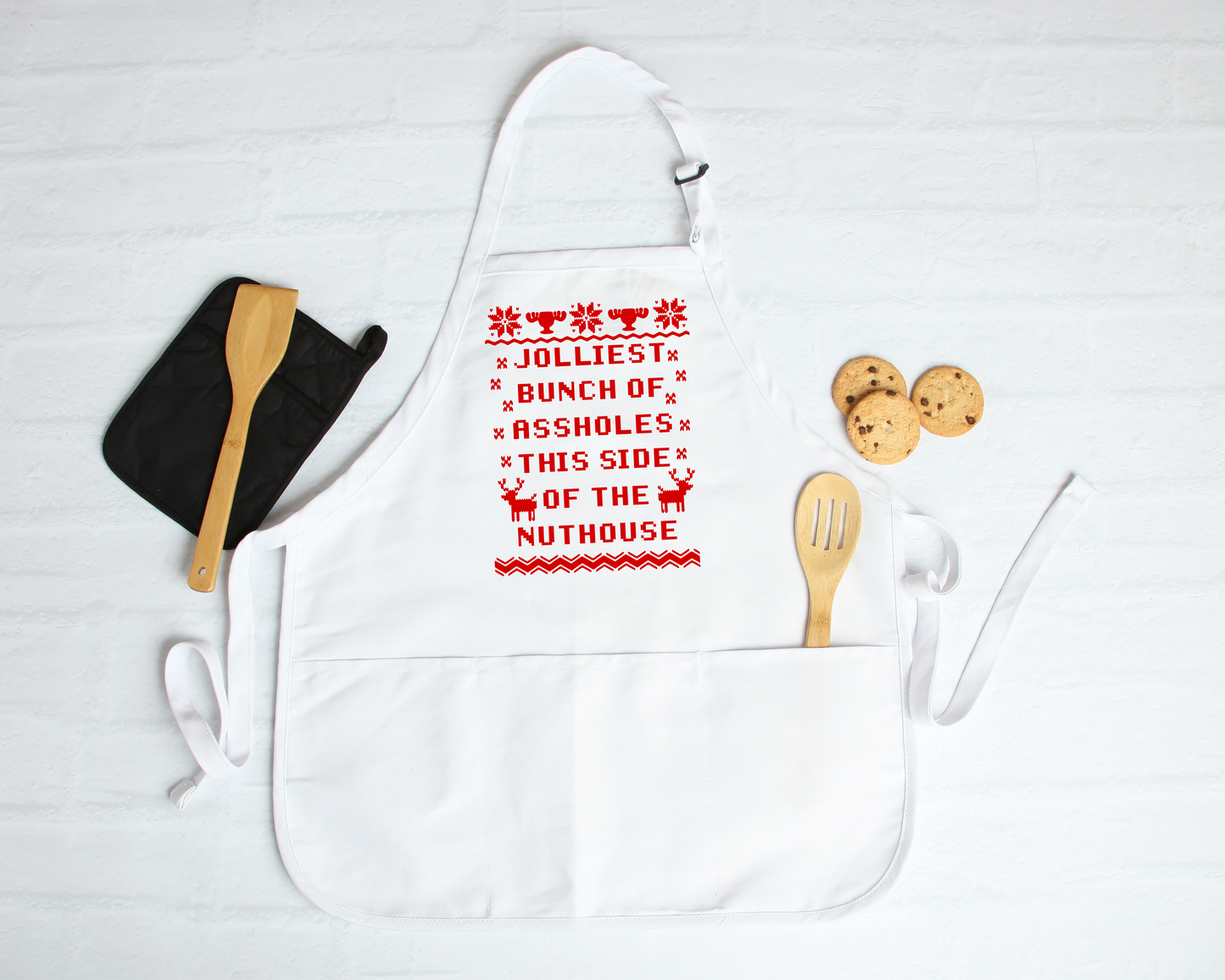 Jolliest Bunch of Assholes Apron