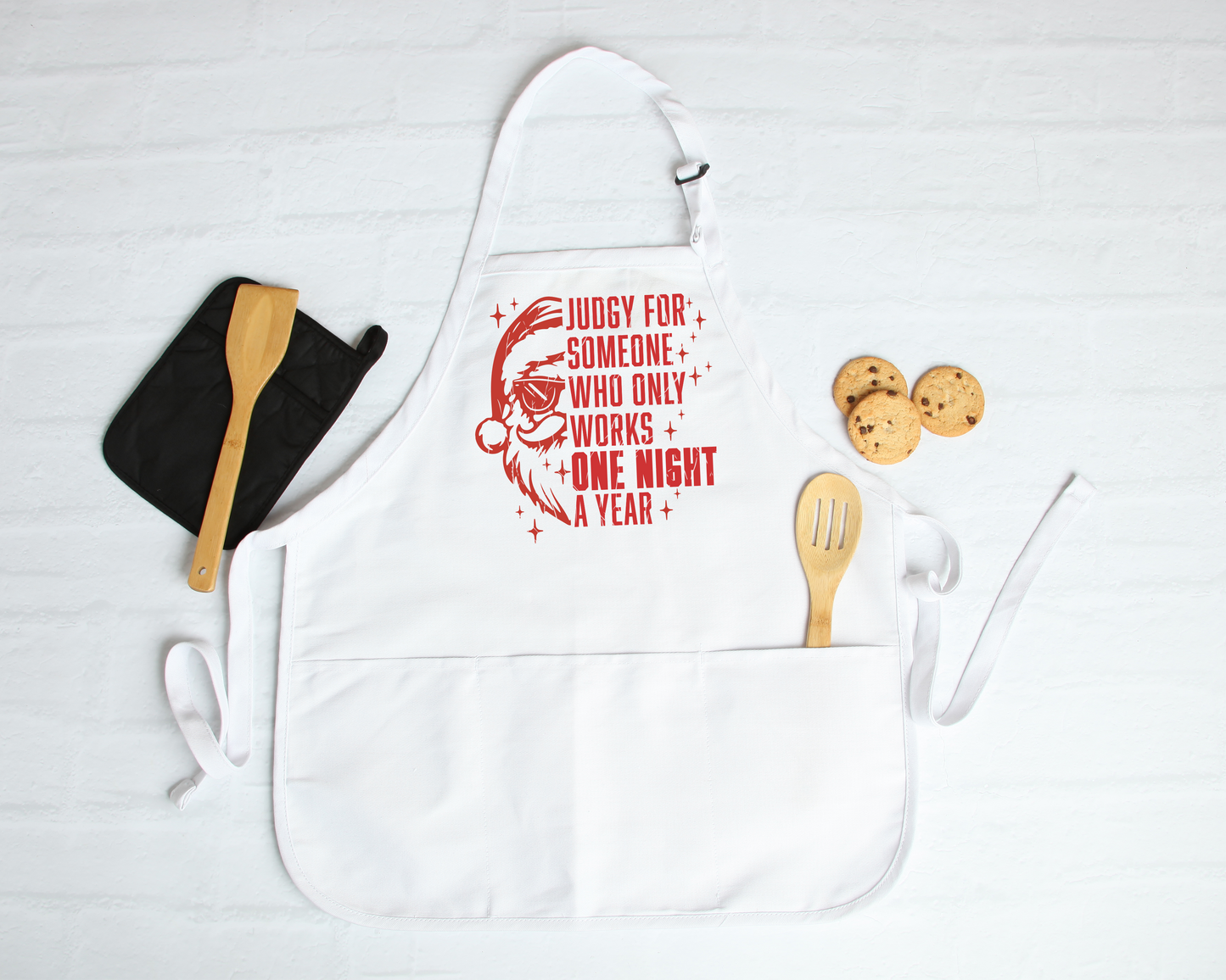 Judgy Santa Apron